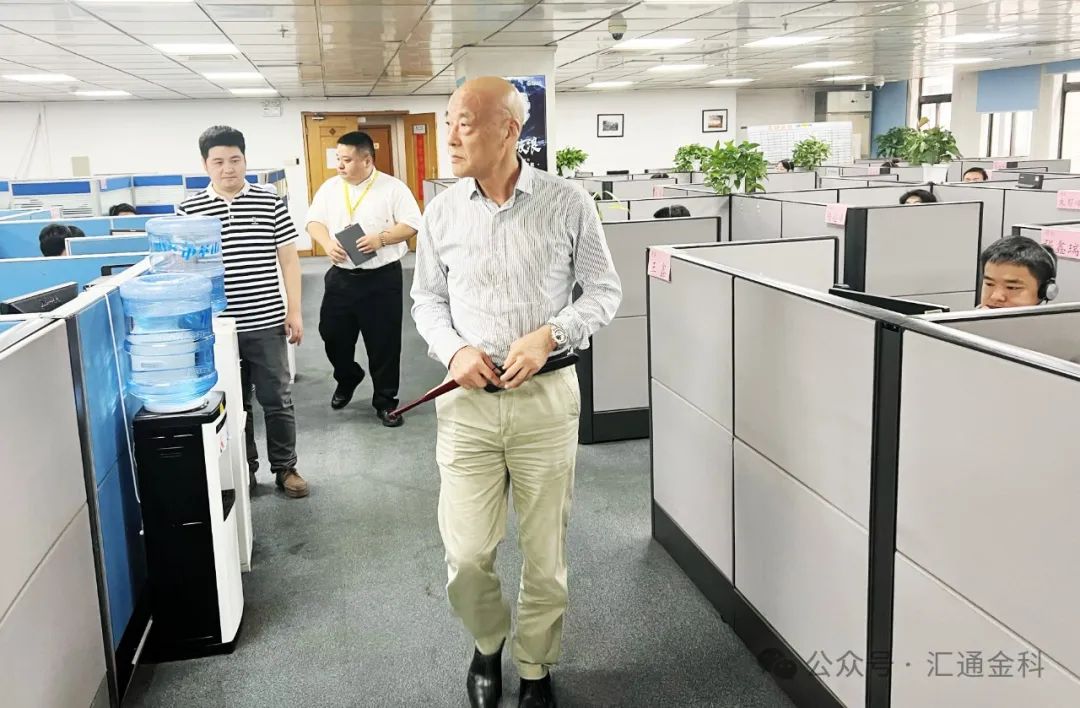 汇通金科总裁邓世雄先生一行至苏州ZH项目检查工作